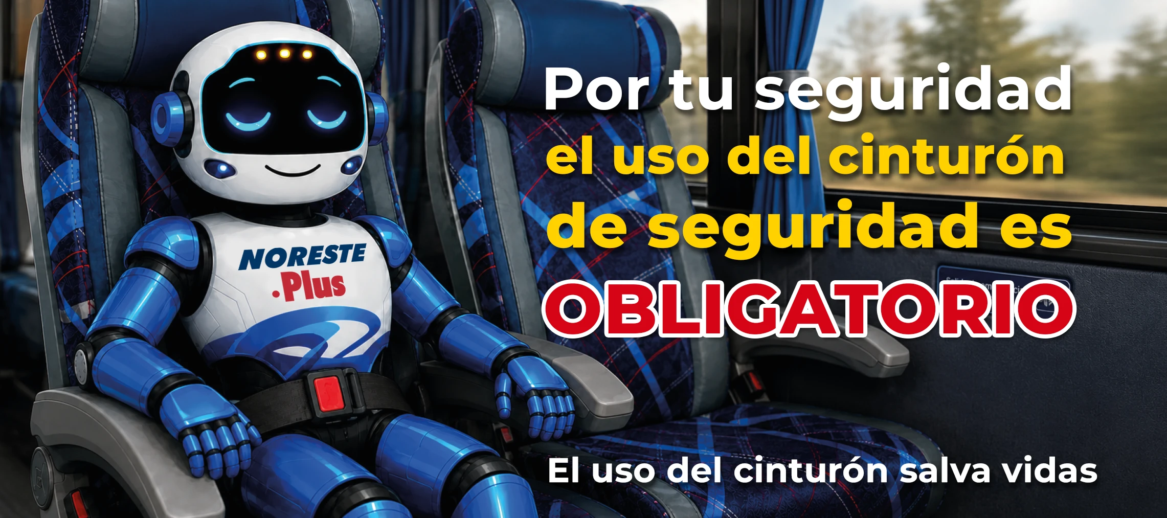 el uso del cinturon de seguridad es obligatorio